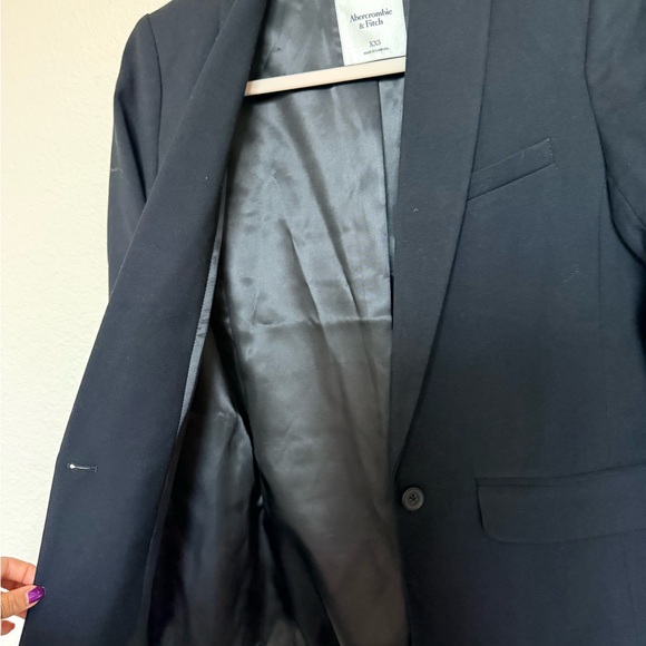 Abercrombie & Fitch Black Blazer - Picture 3 of 4
